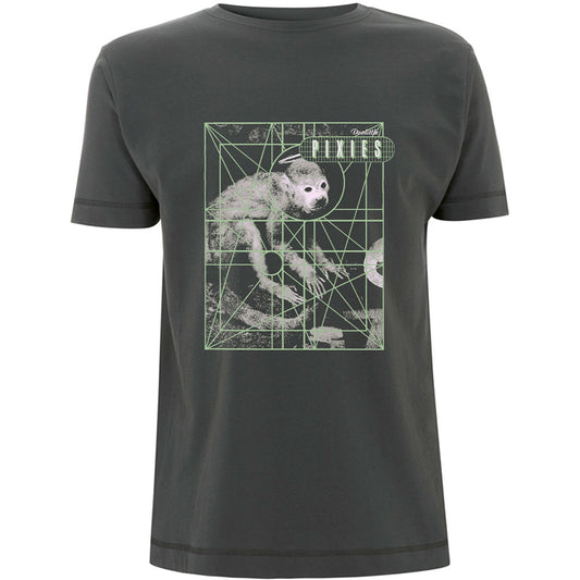 Pixies T-Shirt - Doolittle Monkey Grid (Unisex)