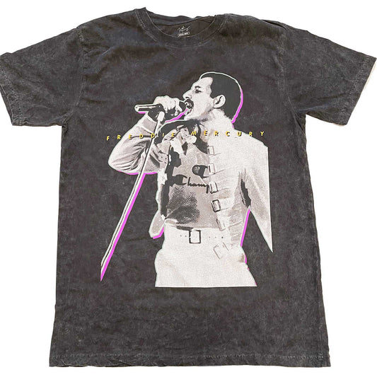 Queen T-Shirt - Glow Freddie Tie-Dye (Unisex)