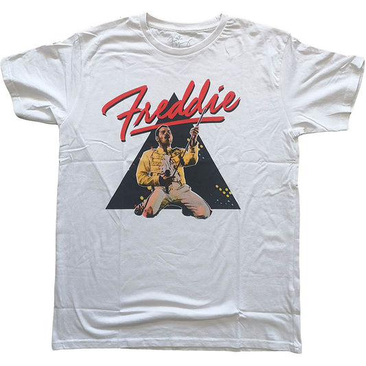 Queen T-Shirt - Freddie Mercury Triangle (Unisex)