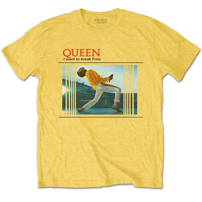 Queen T-Shirt - I Want To Break Free (Unisex)