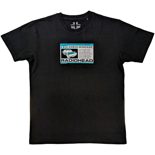 Radiohead T-Shirt - Carbon Monoxide Patch (Unisex)