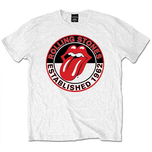 The Rolling Stones T-Shirt - Classic Logo Est. 1962 (Unisex)