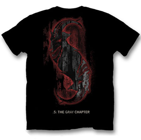 Slipknot T-Shirt - 5: The Grey Chapter With Back Print (Unisex) - Back