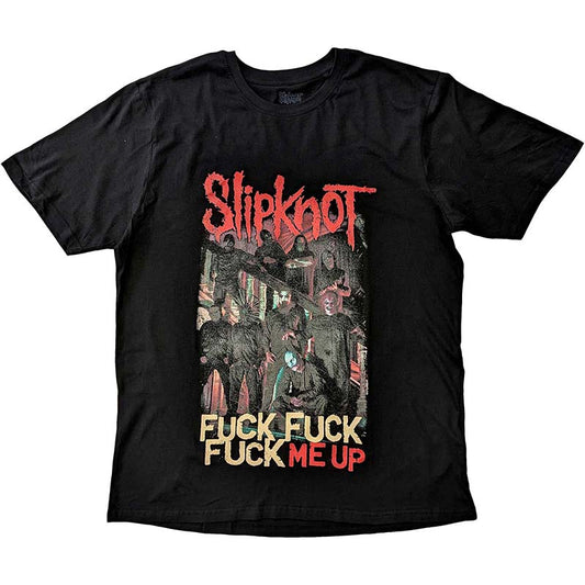 Slipknot T-Shirt - F*ck Me Up With Back Print (Unisex) - Front