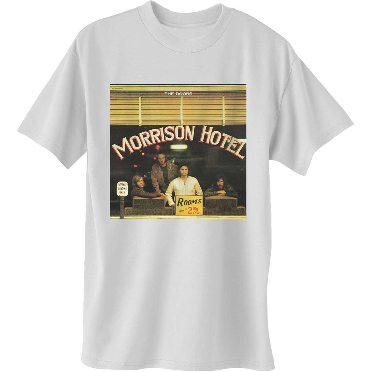 The Doors T-Shirt - Morrison Hotel Album Cover (Unisex)