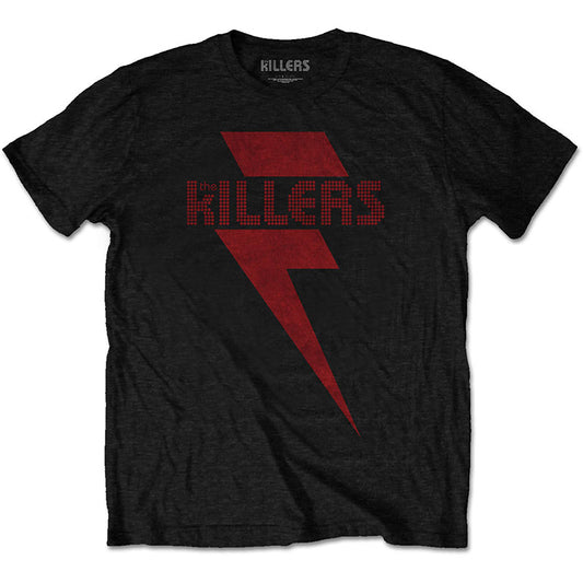 The Killers T-Shirt - Red Bolt Logo (Unisex)