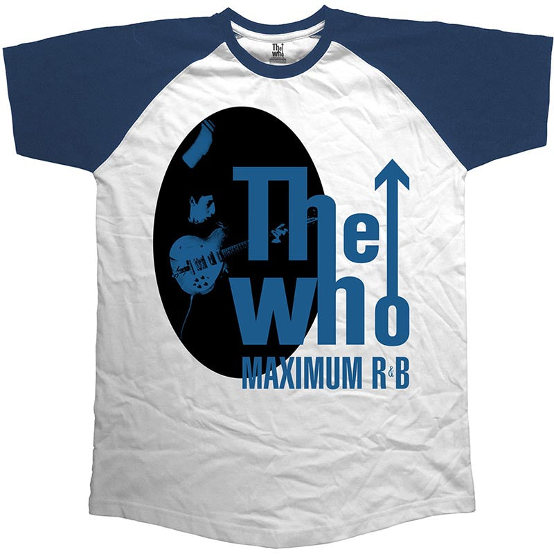 The Who T-Shirt - Maximum R & B Blue Sleeves (Unisex)