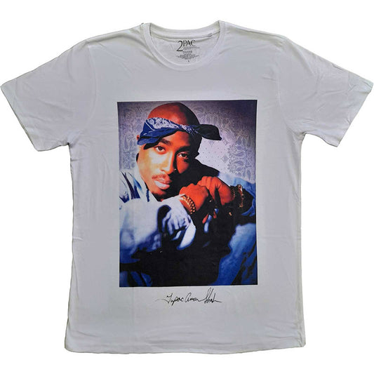 Tupac T-Shirt  - Blue Bandana (Unisex)