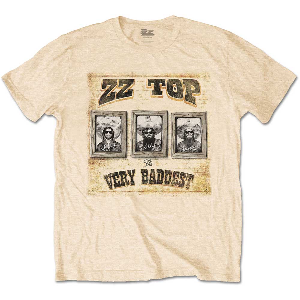 ZZ Top T-Shirt - Very Baddest Album Cover (Unisex)