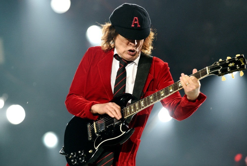 AC/DC - Angus Young Rocking the Guitar, Australia, 2015 Poster (1/5)