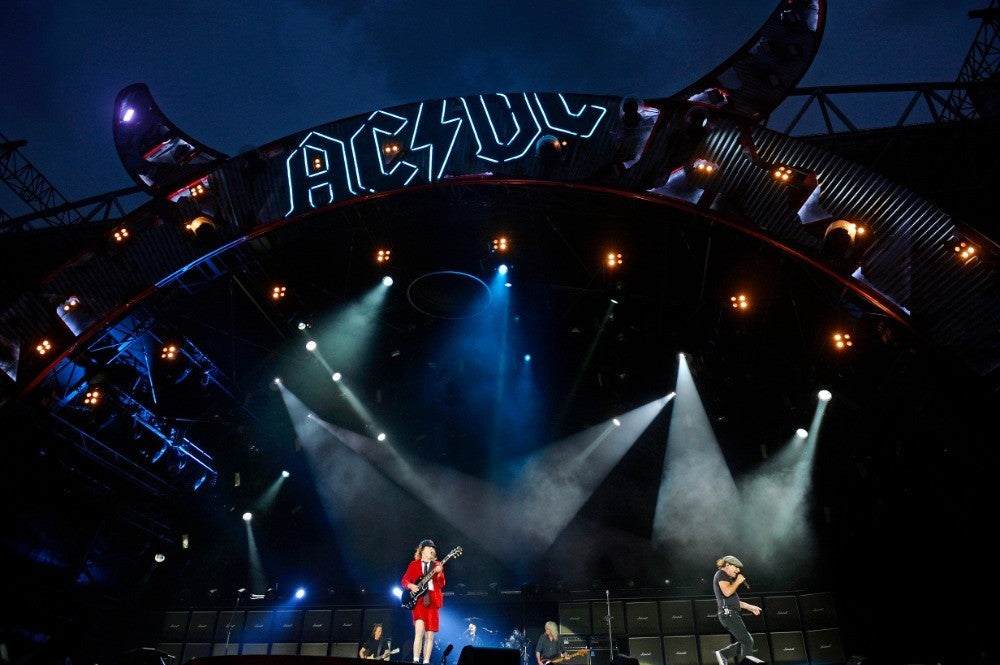 AC/DC - Band On Stage with Light Show, Australia, 2015 Poster (4/5)