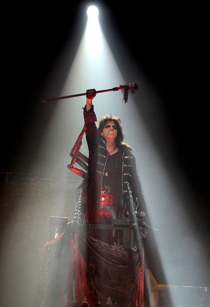 Alice Cooper - Holding the Microphone Aloft On Stage, Australia, 2011 Poster (3/7)