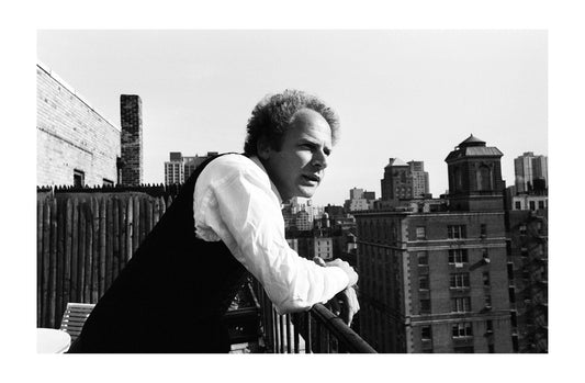 Art Garfunkel - A Rooftop Portrait in New York, England, 1980 Print (1/2)