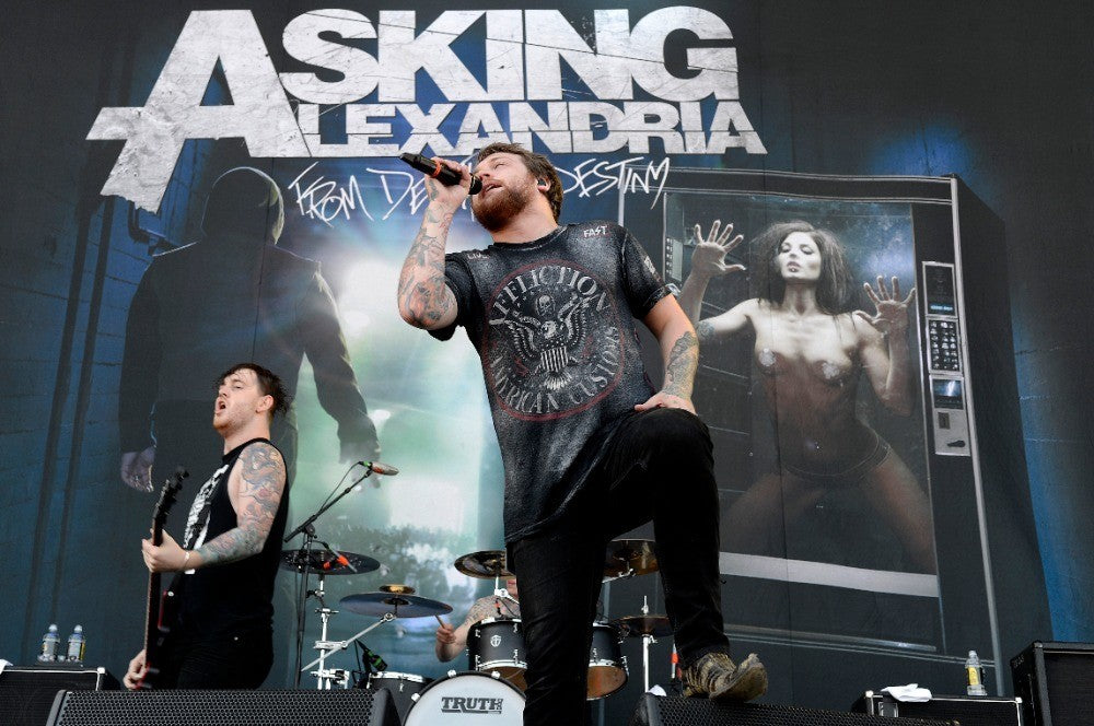 Asking Alexandria - Band On Stage, Australia, 2014 Poster (1/4)