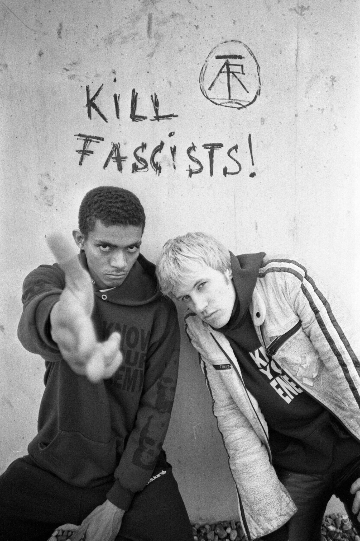 Atari Teenage Riot - Alex and Carl Kill Fascists!, England, 1992 Poster (1/4)