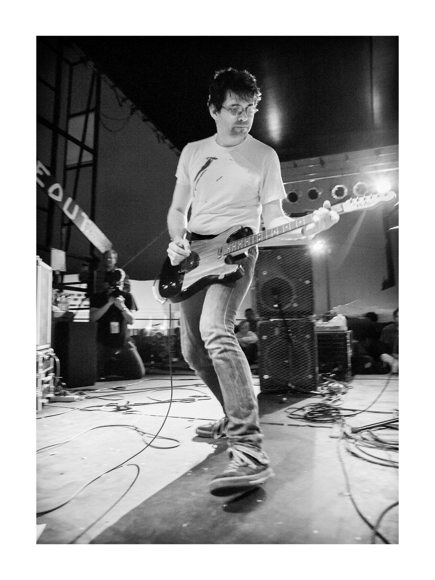 Big Black - Steve Albini Playing Guitar on Stage, USA, 2006 Print
