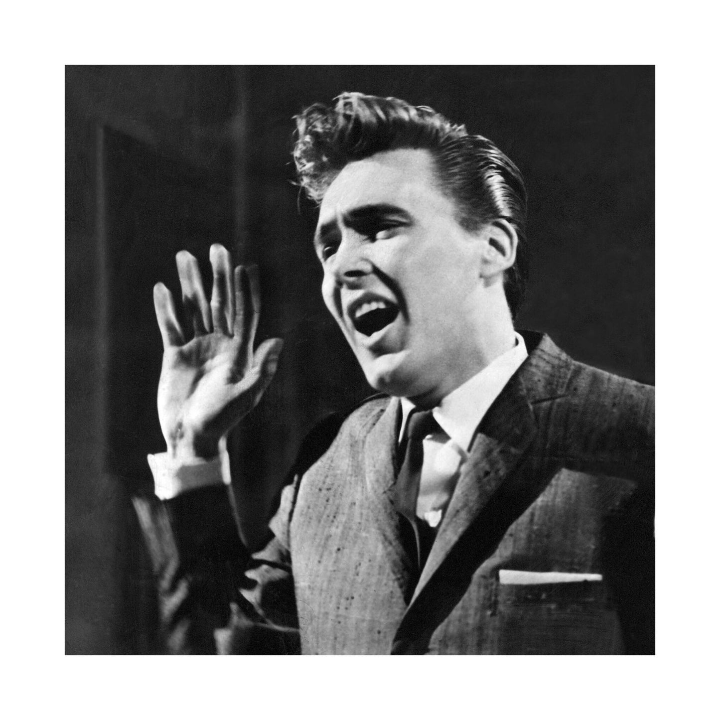 Billy Fury - Singing Live, England, 1963 Print