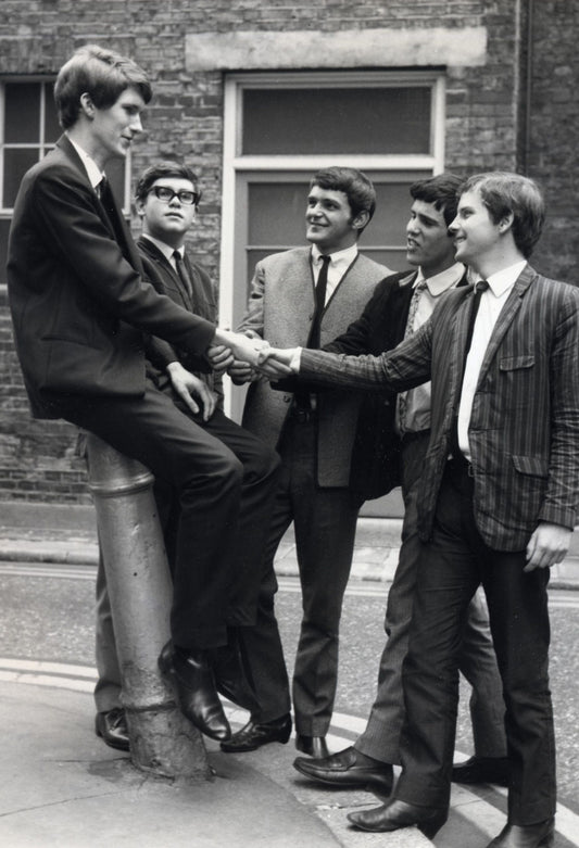 Bluesology - Band Outdoors Photoshoot, England, 1965 Print