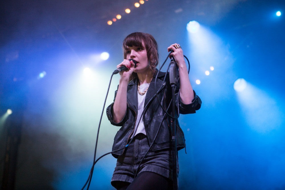 Chvrches - Lauren Mayberry Singing On Stage, Scotland, 2013 Poster (2/3)