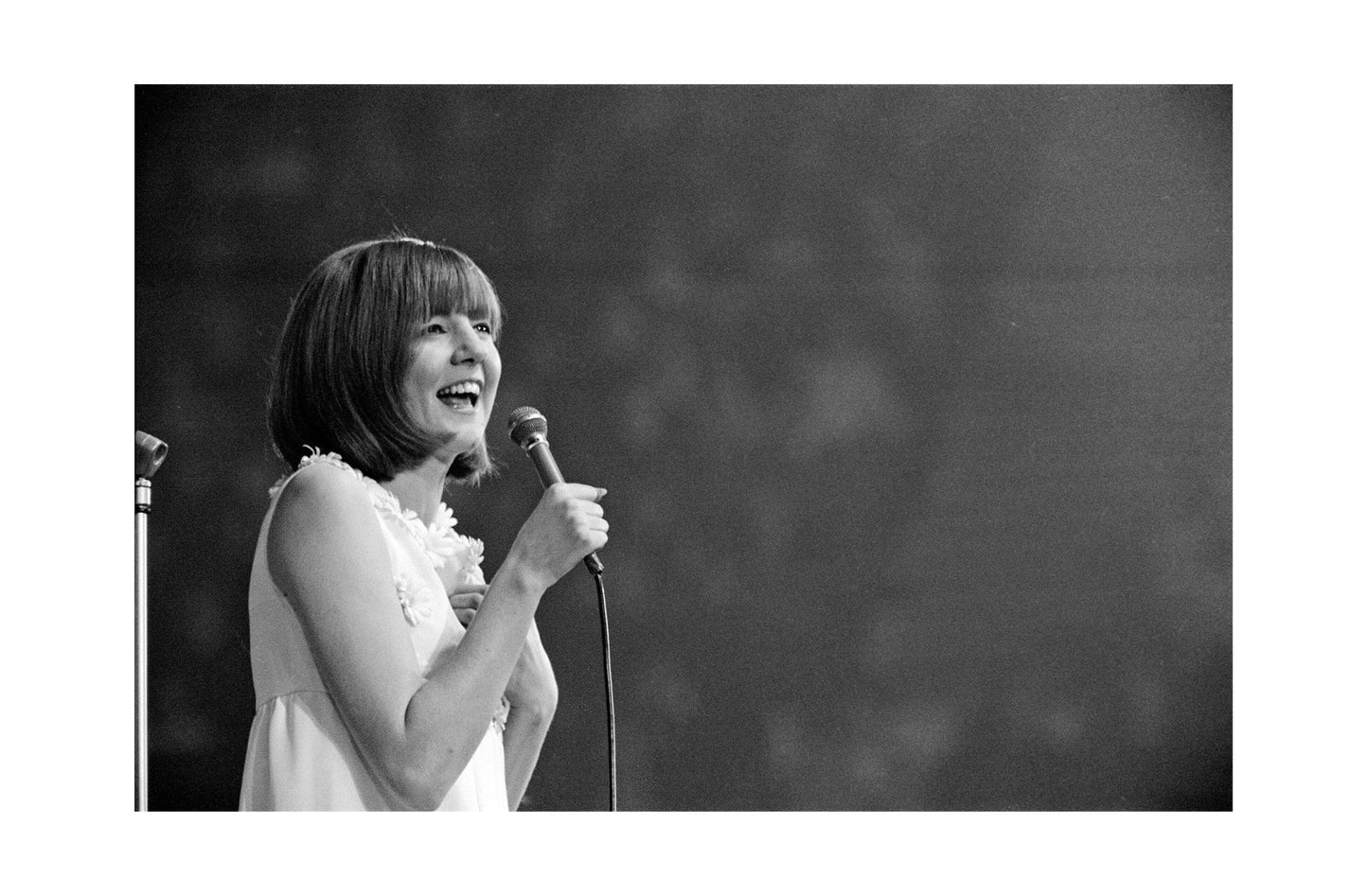 Cilla Black - Singing Live at Wembley Stadium, 1965 Print