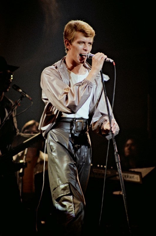 David Bowie - Singing Live in Newcastle, England, 1978 Poster (2/2)