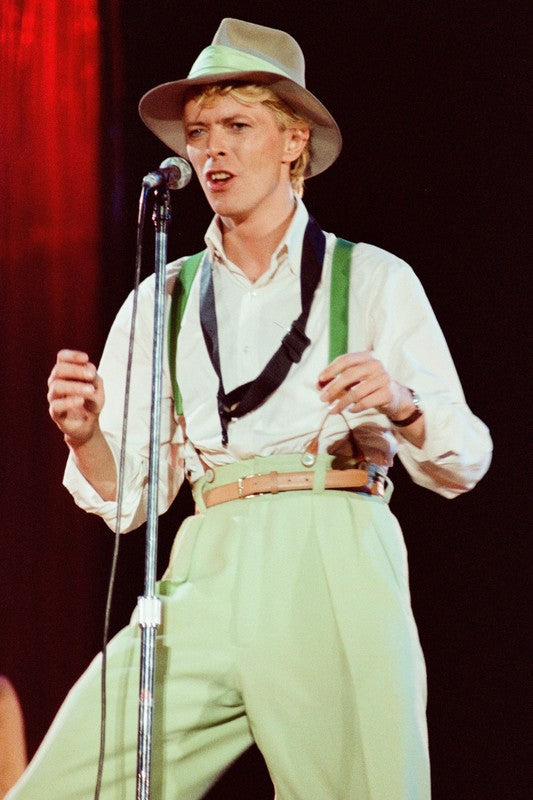 David Bowie - In Green Suspenders Live in Holland, 1983 Poster (2/5)