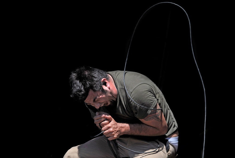 Deftones - Chino Moreno Screaming on Stage, Australia, 2011 Poster