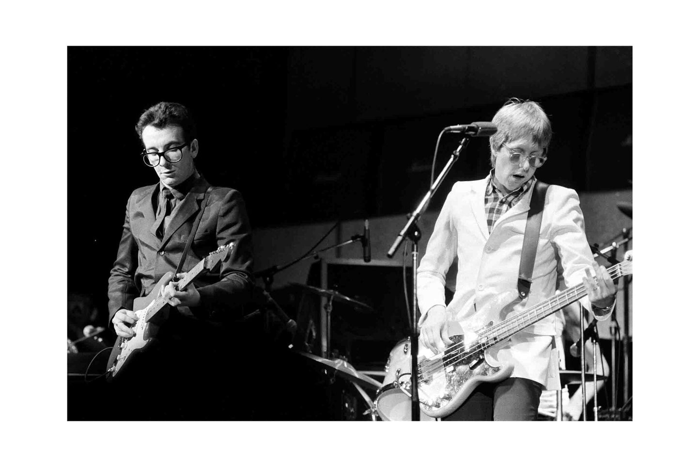Elvis Costello and the Attractions - In Concert, England, 1979 Print