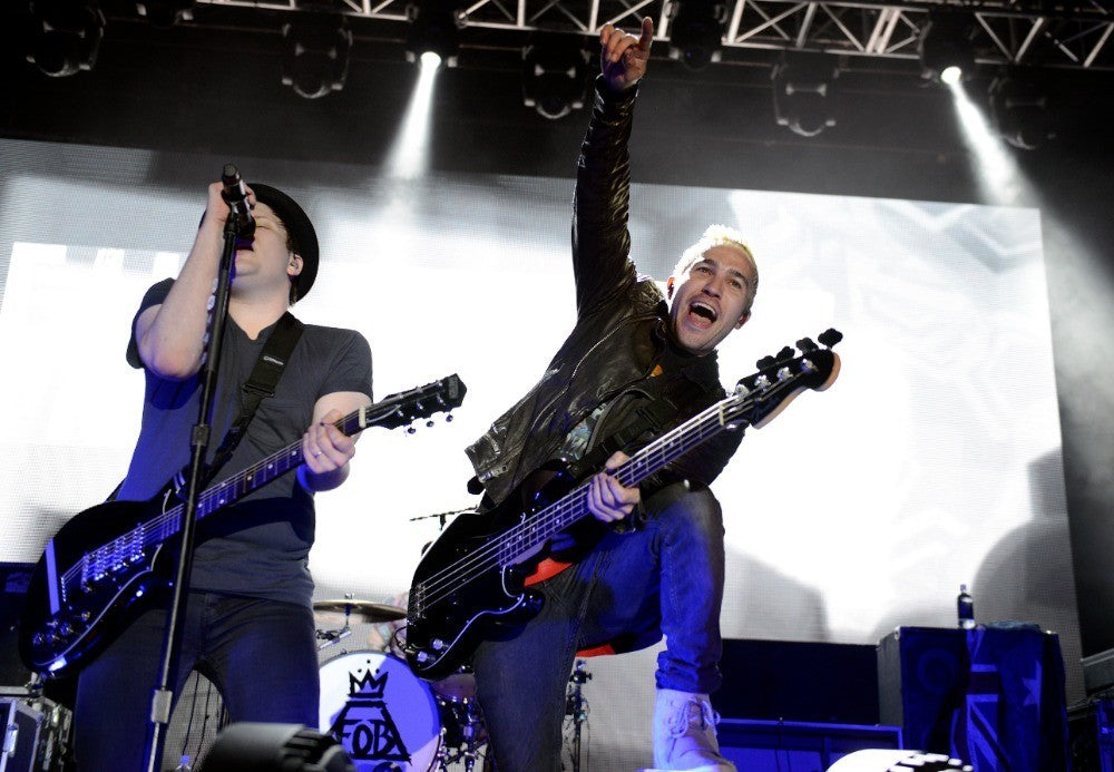 Fall Out Boy - Patrick Stump and Pete Wentz on Stage, Australia, 2015 Poster (3/5)
