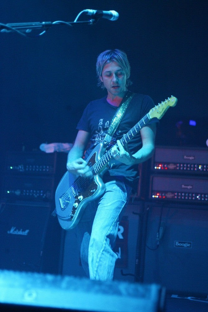 Feeder - Grant Nicholas Playing Guitar on Stage, England, 2004 Poster (3/3)