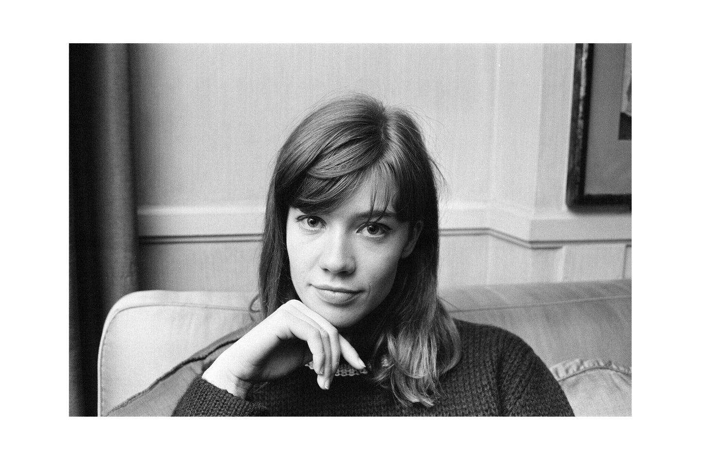 Francoise Hardy - French Singer in England, 1964 Print 1