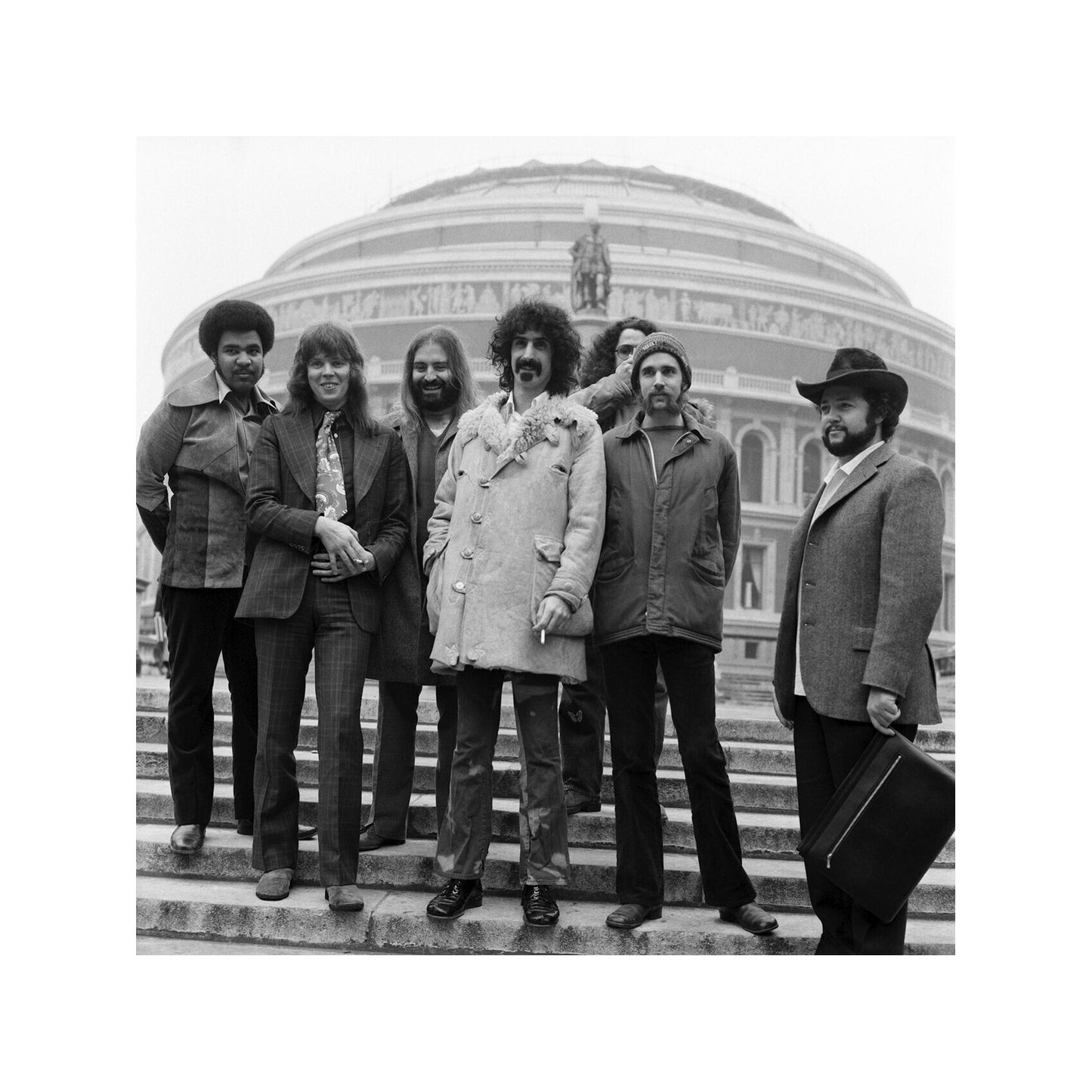 Frank Zappa & The Mothers - Outside The Royal Albert Hall, 1971 Print 1