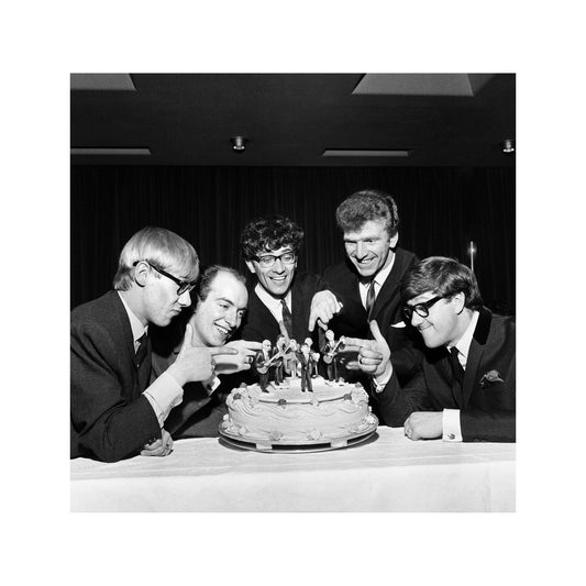 Freddie and the Dreamers - Decorating an Ice Cream Gateau, England, 1964 Print