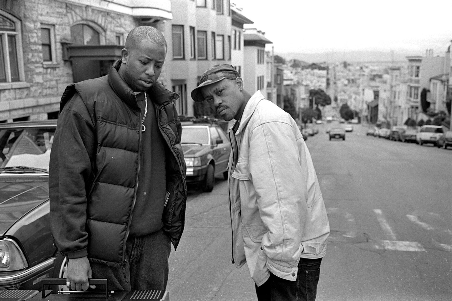 Gang Starr - MC Guru and DJ Premier Roadside, USA, 1991 Poster (5/5)
