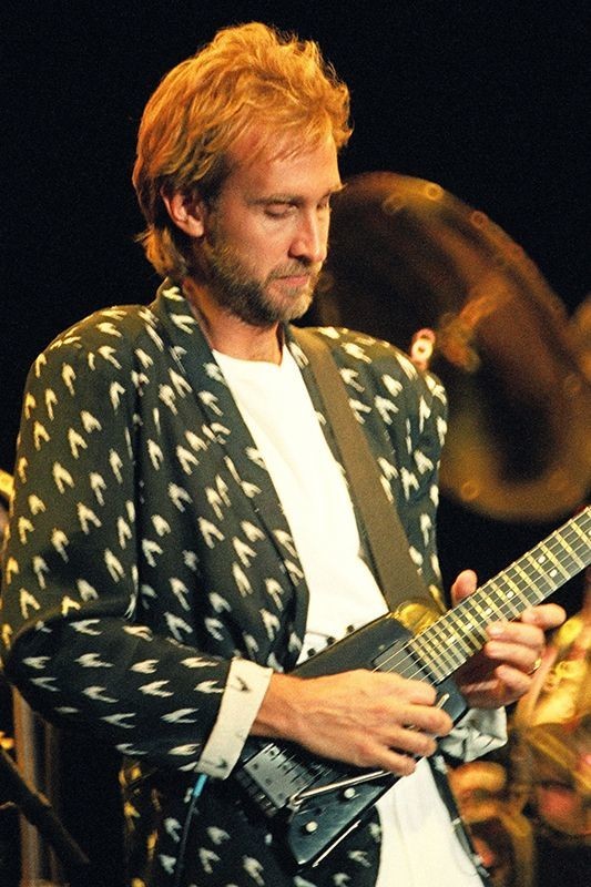 Genesis - Mike Rutherford Playing Guitar, England 1987 Poster (2/2)