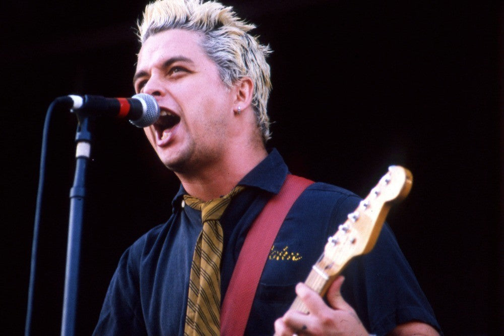 Green Day – Billie Joe Armstrong Singing Live, England, 2000 Poster