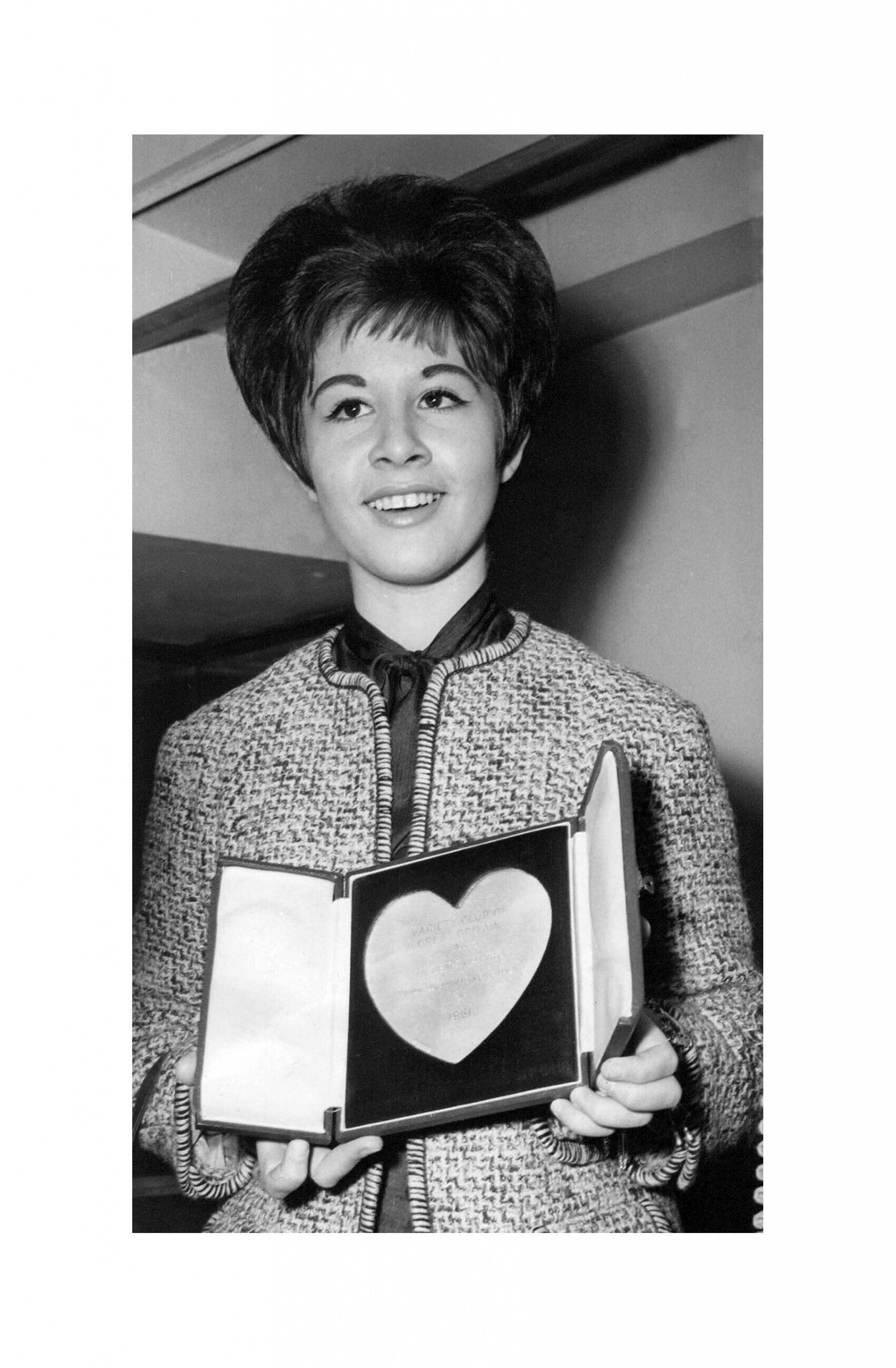 Helen Shapiro - Singer with Her Award, England, 1962 Print