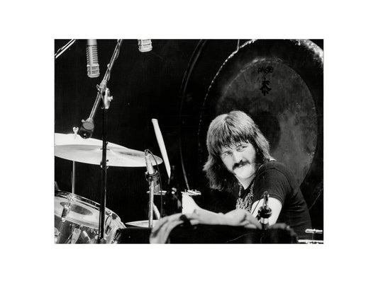 Led Zeppelin - John Bonham Behind the Drums, England, Print