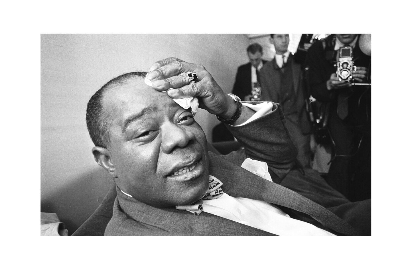 Louis Armstrong - It's Getting Hot in Here!, England, 1960 Print 3