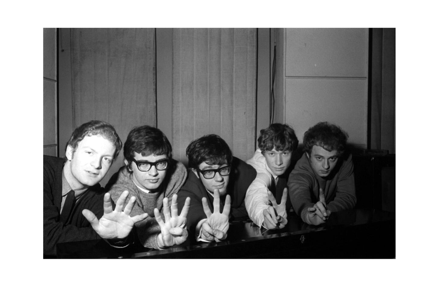 Manfred Mann - 5, 4, 3, 2, 1! at EMI Studios, England, 1964 Print