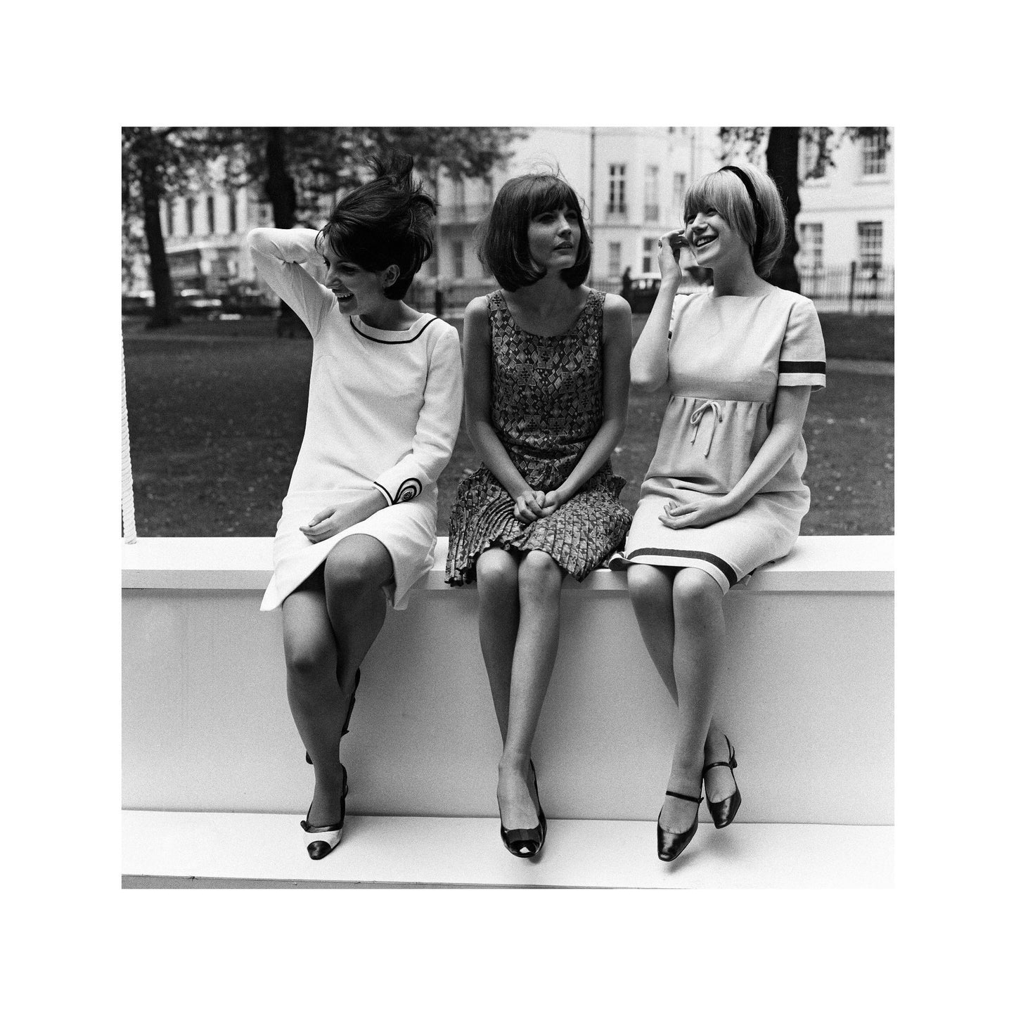 Marianne Faithfull - With Sandie Shaw and Dana Valery, England, 1965 Print 3