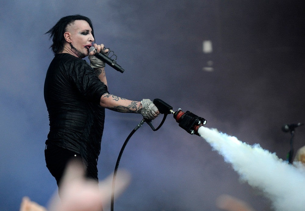 Marilyn Manson - Smoking the Audience, Australia, 2015 Poster (1/5)