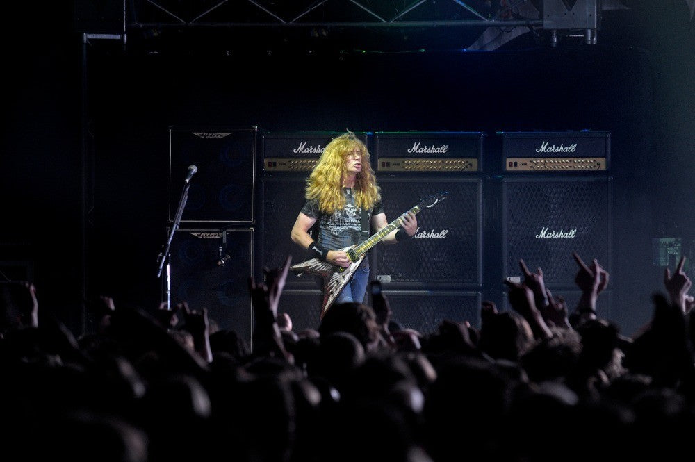 Megadeth - Dave Mustaine and the Audience, Australia, 2009 Poster (4/6)