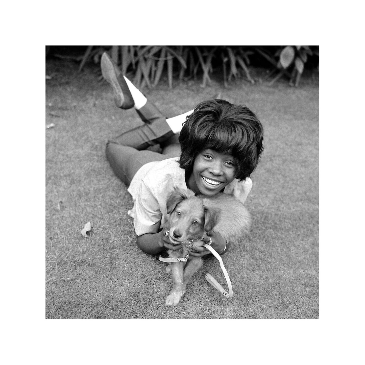 Millie Small - With Her Dog Henry, England, 1964 Print