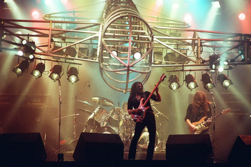 Motorhead - Band On Stage with Airplane and Light Show, England, 1981 Poster
