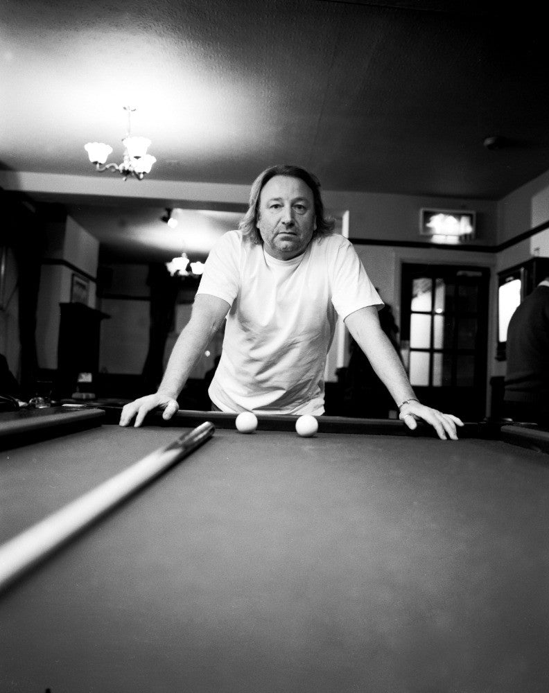 New Order - Peter Hook Playing Pool, England, 2005 Poster (1/2)