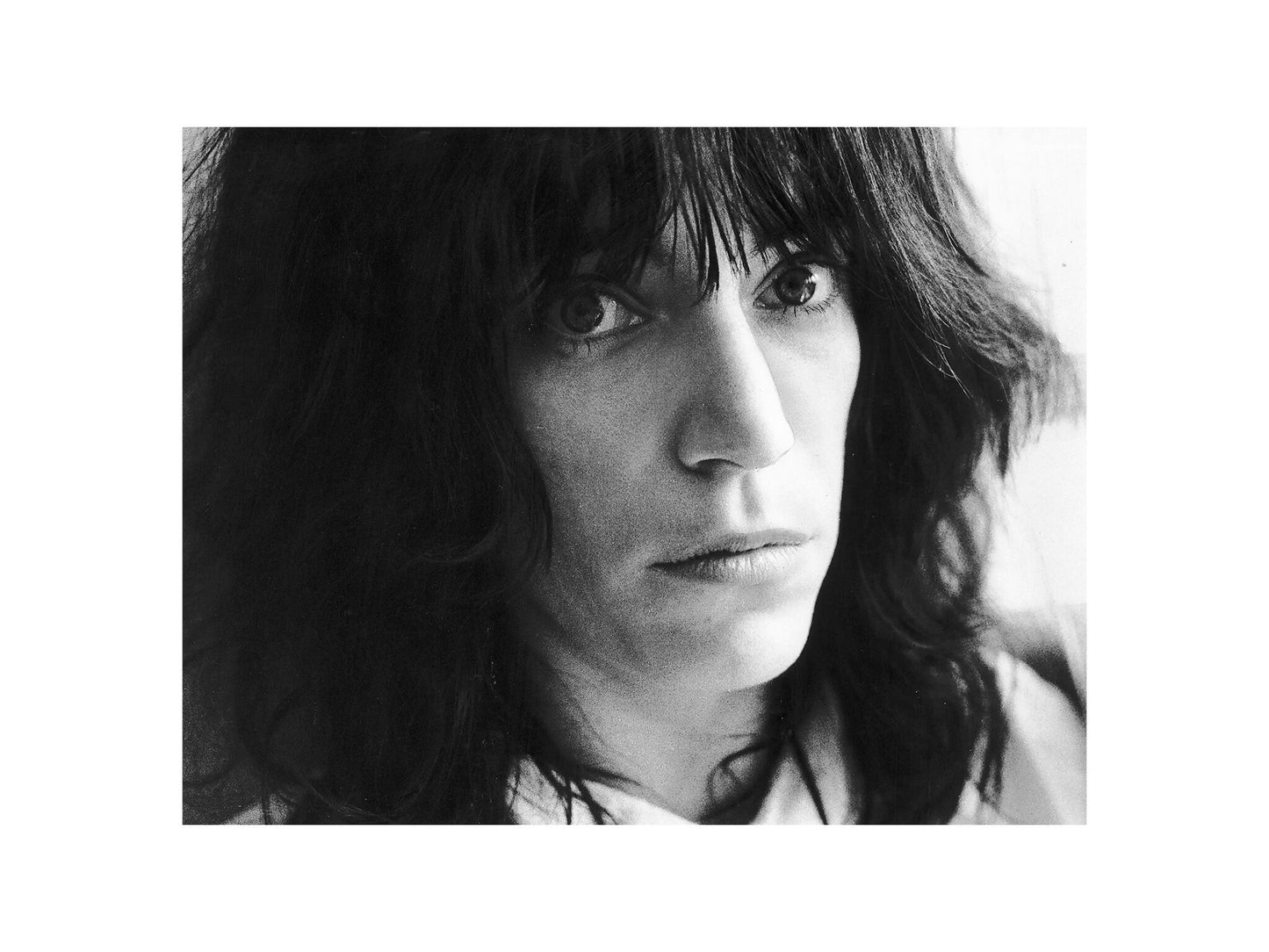 Patti Smith - Portrait of a Young Singer, England, 1976 Print