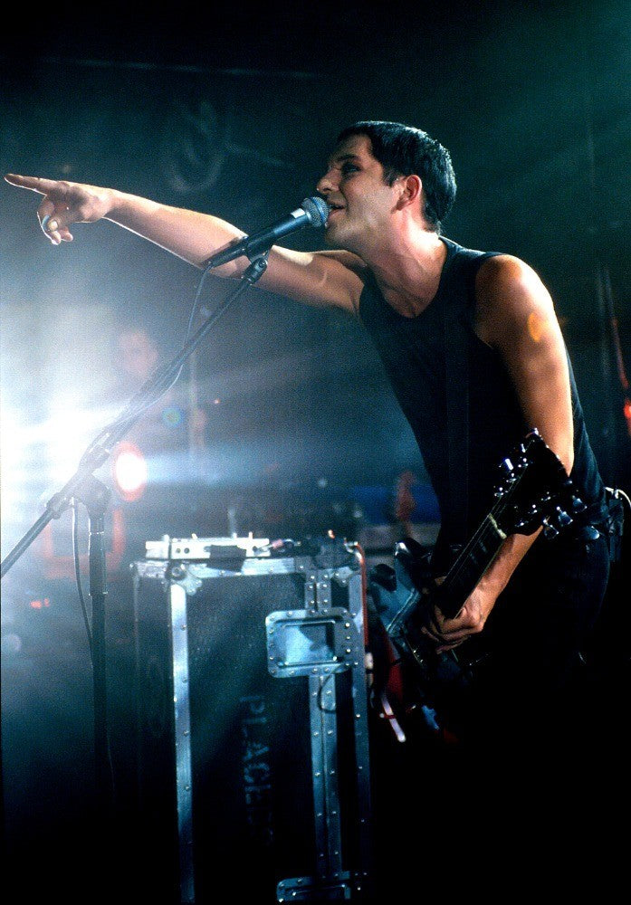 Placebo - Brian Molko Pointing at the Audience, Australia, 2003 Poster (3/3)