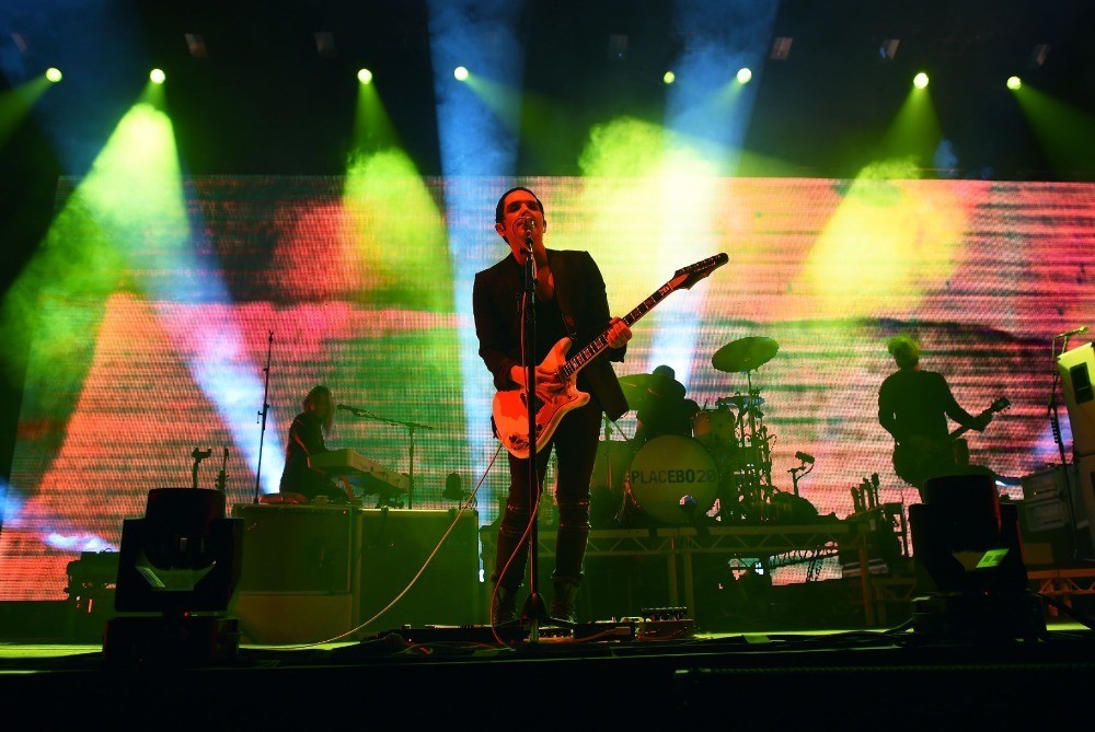 Placebo - On Stage At the Manchester Arena UK 2016 Poster