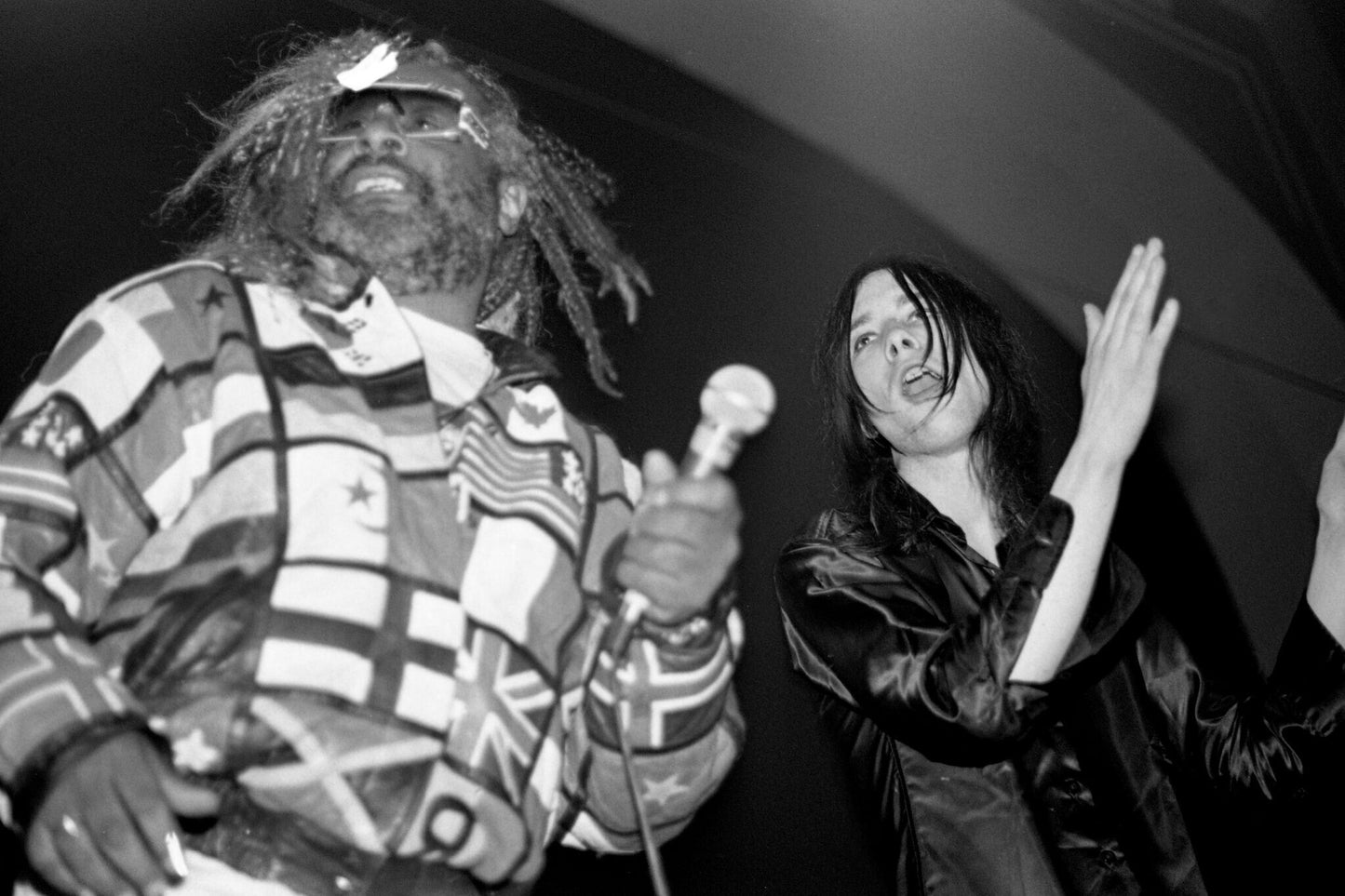 Primal Scream - On Stage with George Clinton, England, 1994 Poster